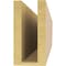 Ekena Millwork 4in. W x 8in. H x 36in. L Alpine Woodgrain TimberThane Rafter Tail, Primed Tan RFTUR04X08X36ALPRCPR - alternate 3